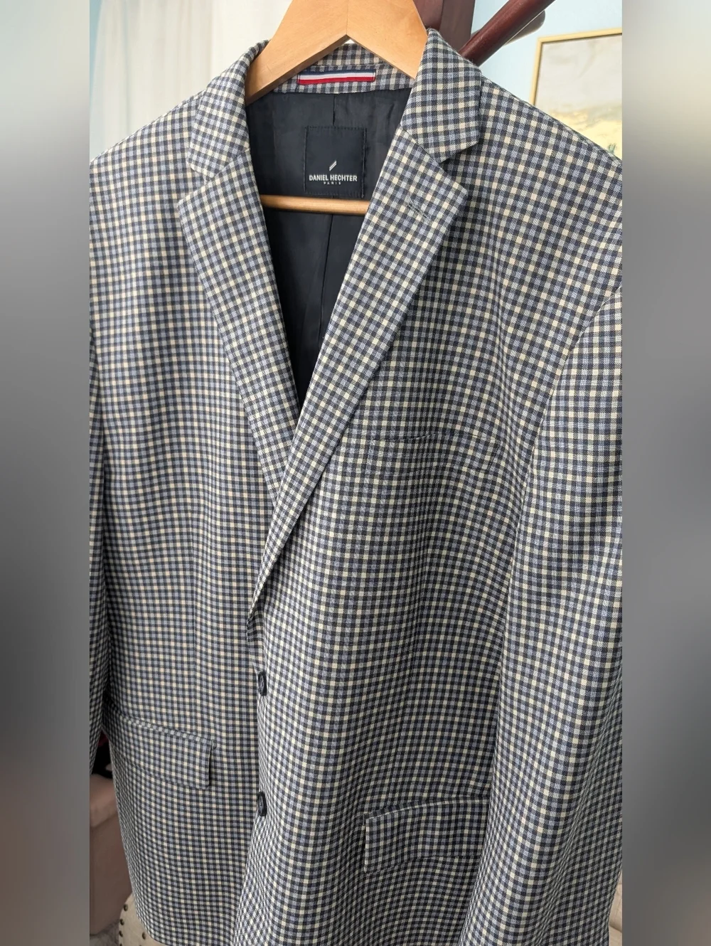 Daniel Hechter  100% Wool Sport Coat Blazer Size 46 R